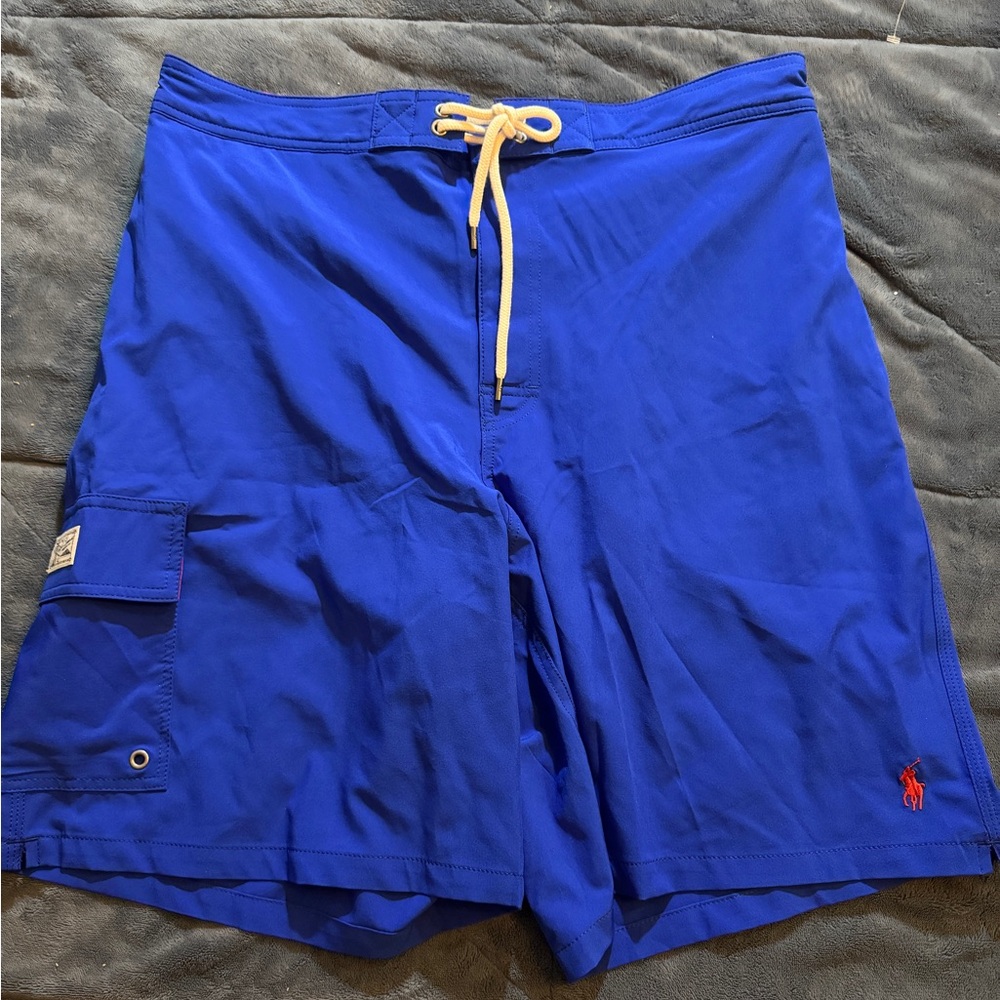 Ralph Lauren Cobalt Blue Board Shorts